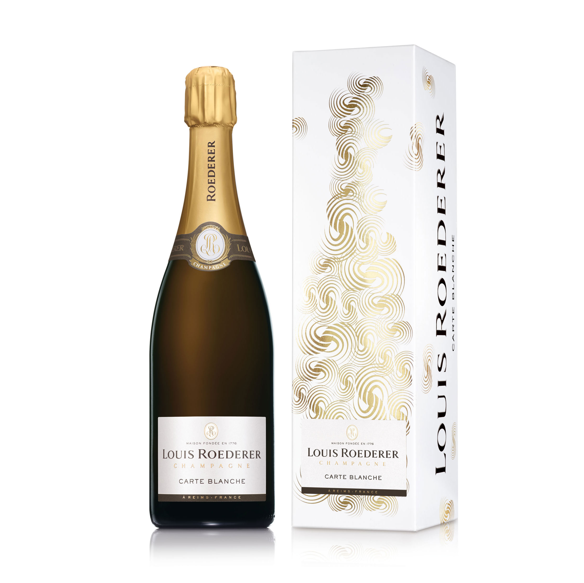 Send Louis Roederer Carte Blanche (Demi-Sec) NV 75cl Champagne Gift Online